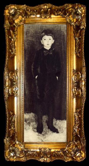 framed  William Stott of Oldham Portrait of a child, ta009-2